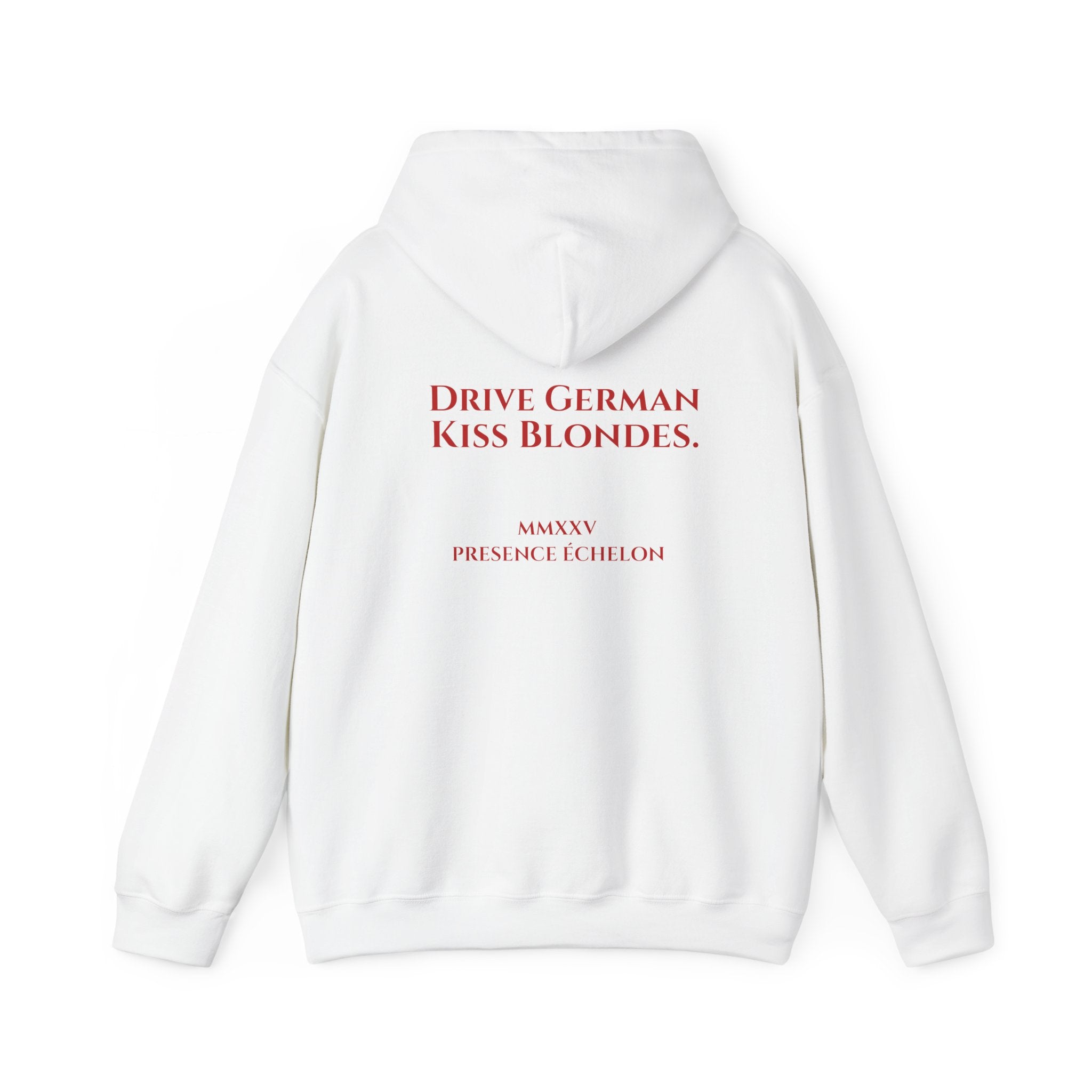 Drive German, Kiss Blondes - Hoodie